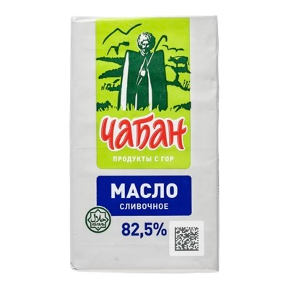 Масло "Чабан" сливочное 82,5% 180г