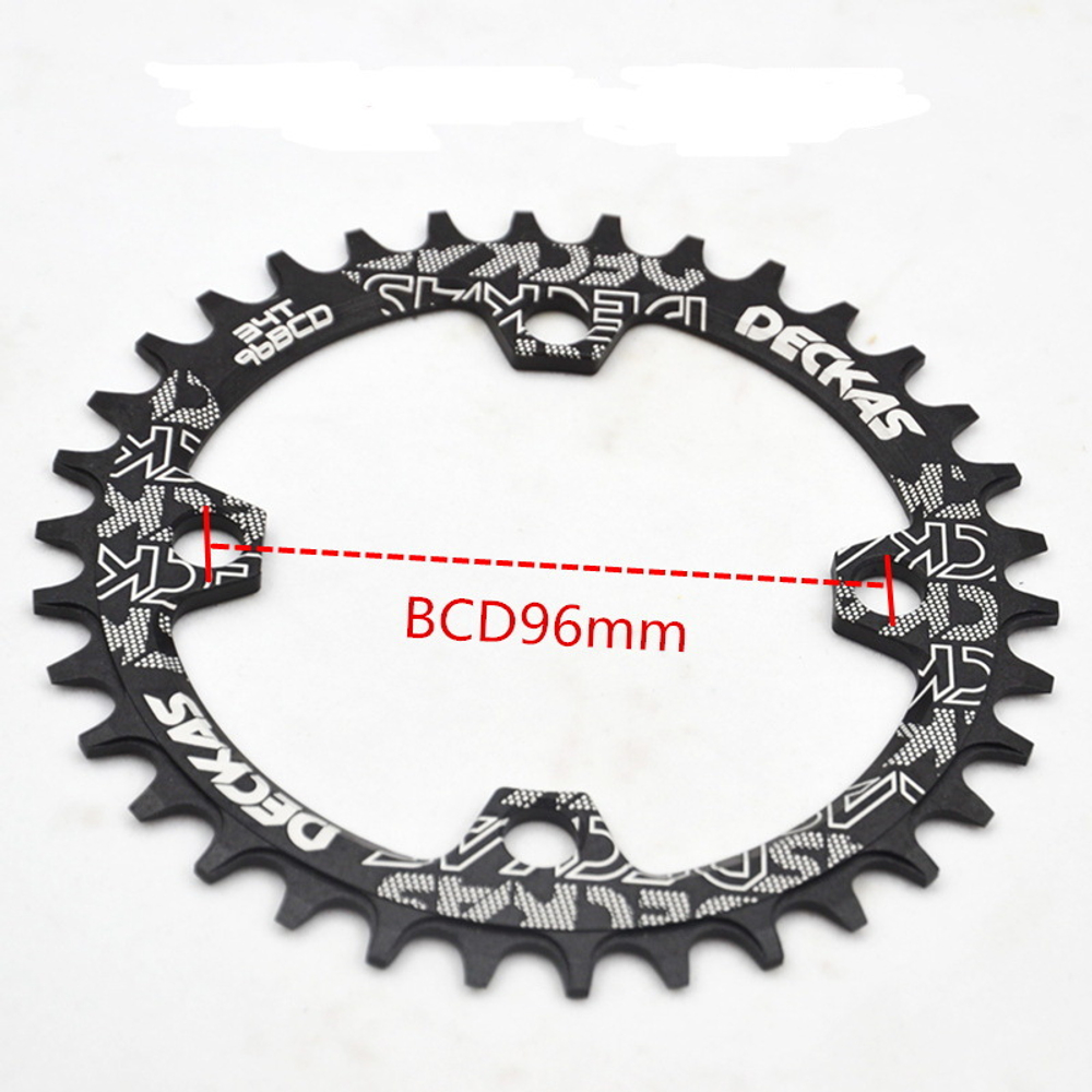 Звезда DECKAS 38Т.  цв. Черный BCD 96