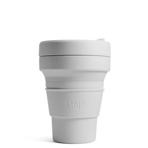 Стакан складной силиконовый Stojo Pocket Cup Cashmere, 12 oz / 355 мл