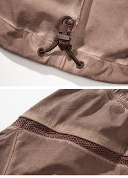 Шорты Nothomme Monterest Garment Dyed коричневый