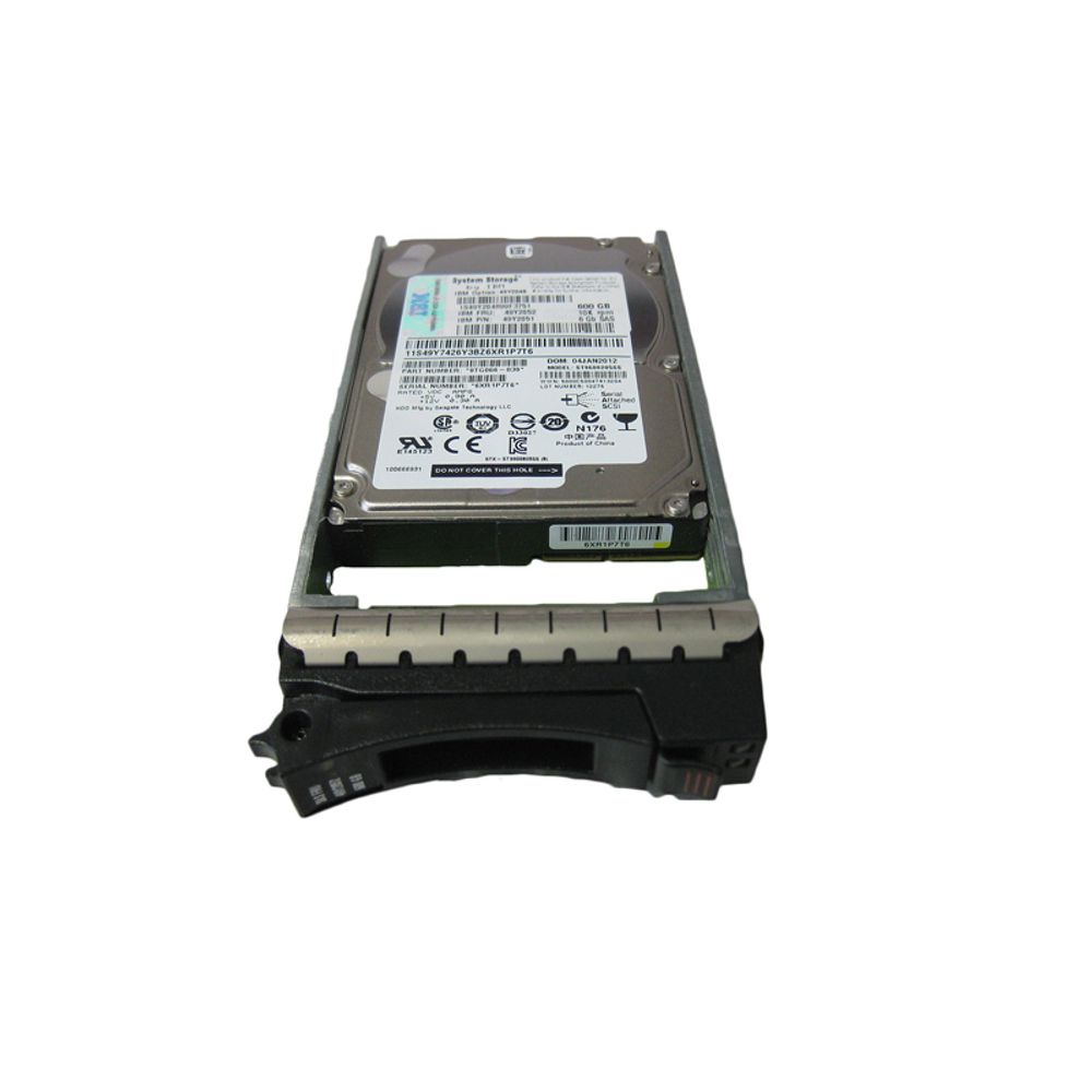 Жесткий диск IBM 600GB 2.5" 10K 6GB SAS 00W1163