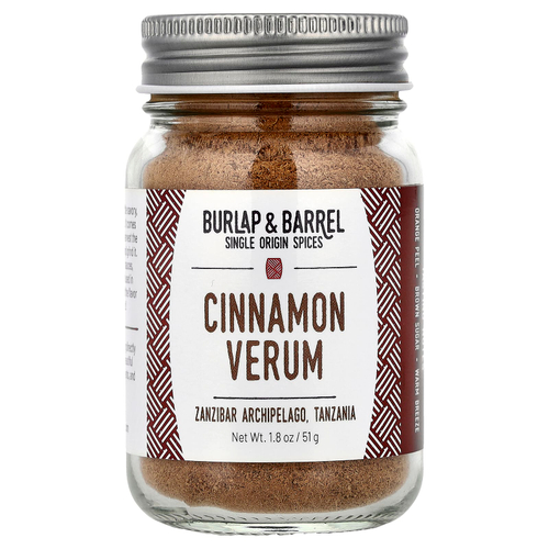 Burlap & Barrel, корица (Cinnamon verum), 51 г (1,8 унции)