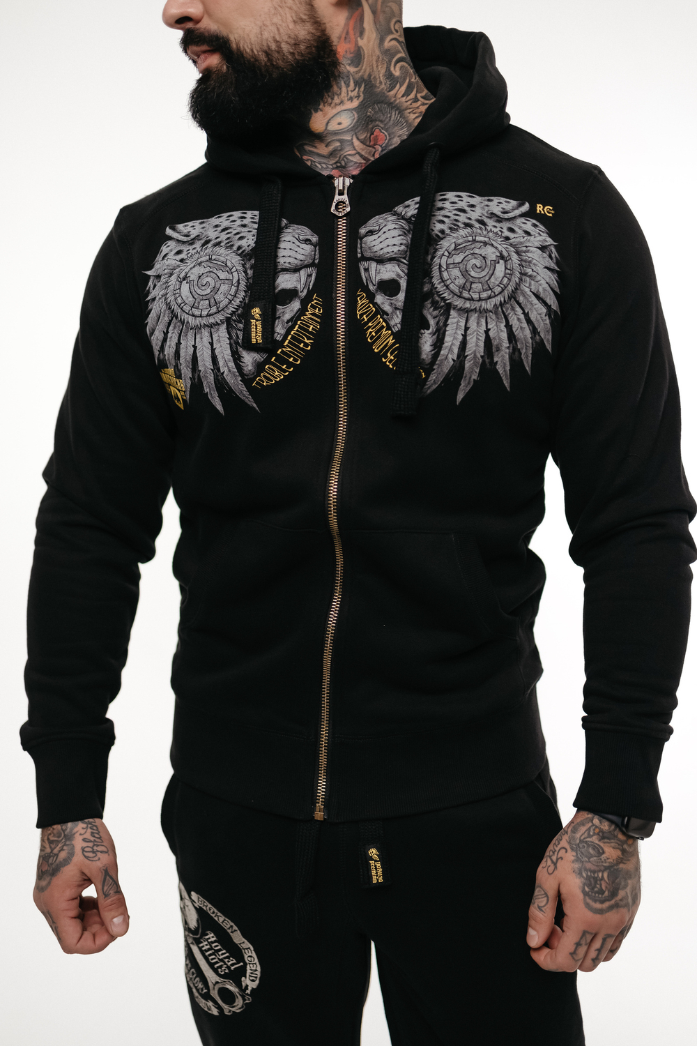 Толстовка черная Yakuza Premium 3725-B