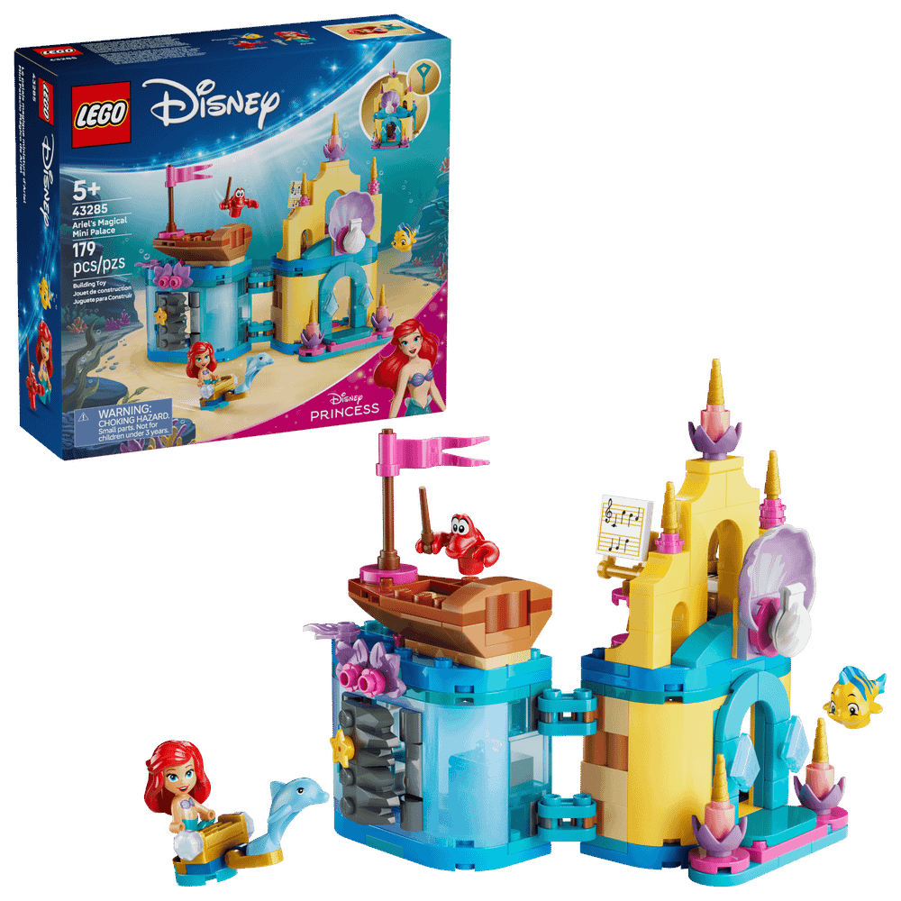 Конструктор LEGO Disney 43285 Ariel's Magical Mini Palace