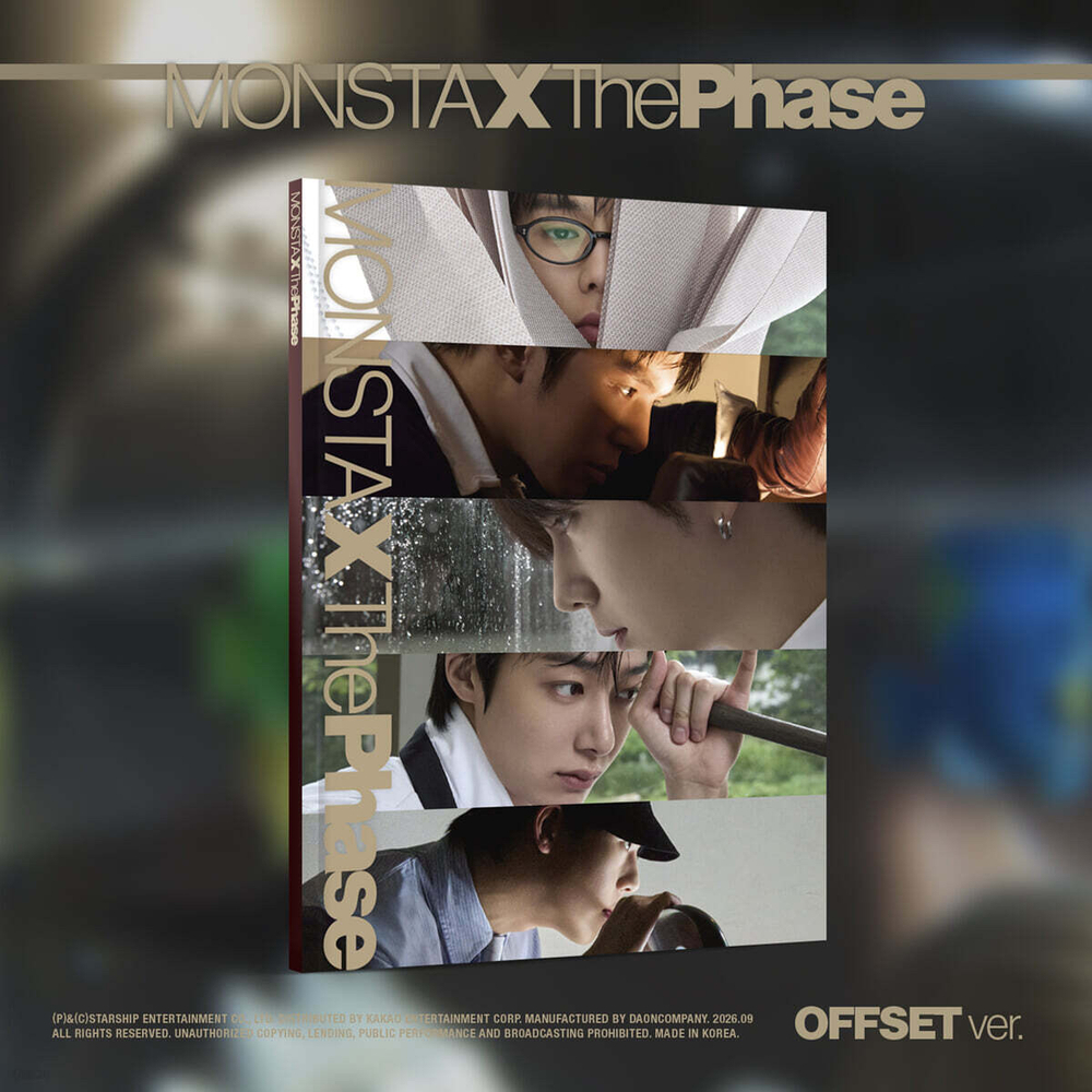 Альбом MONSTA X - EP Album [The Phase] (OFFSET Ver.)