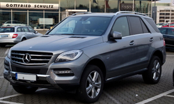 Арка левая Mercedes ML W166 2011-2015