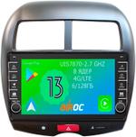 Магнитола для Mitsubishi ASX, Peugeot 4008, Citroen C4 Aircross 2010-2016 - Airoc AB-2614 (кнопки и крутилки), Android 13, Быстрая, SIM-слот, CarPlay