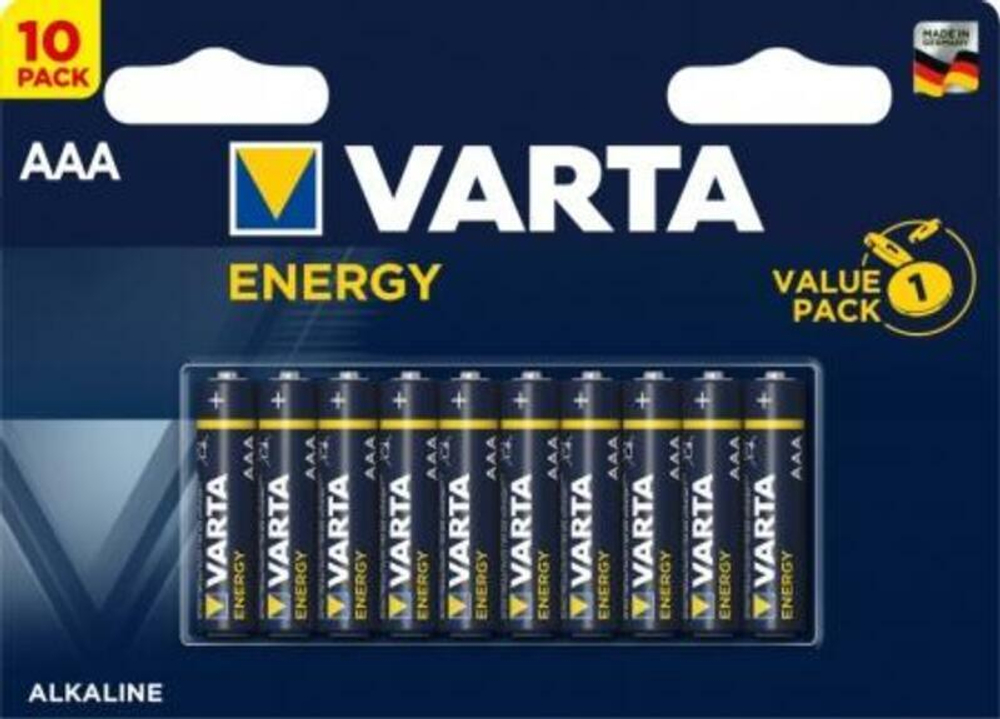 Батарейка к-т10 бл VARTA ENERGY lr03