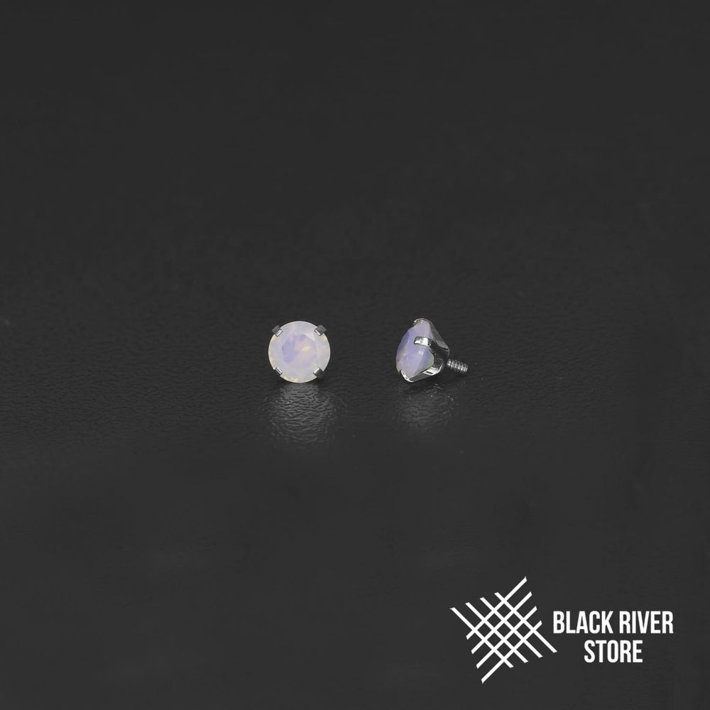 Cubic Zirconia HM White Opal CZ