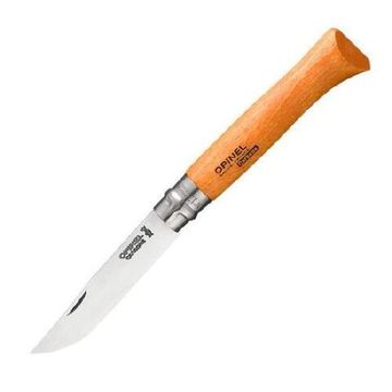 Складной нож Opinel №12, углеродистая сталь, рукоять из дерева бука, 113120 c клинком из стали XC90