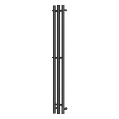 Полотенцесушитель электрический Point Деметра PN12822B П3 120x1200 диммер справа, черный