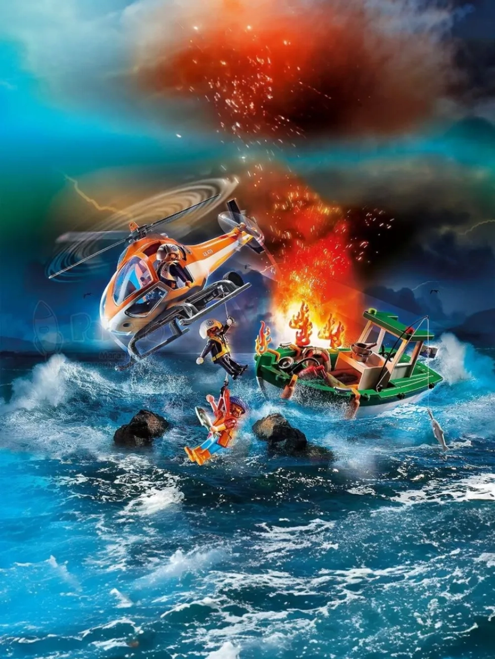 Набор Миссия береговой пожарной службы Playmobil 70491