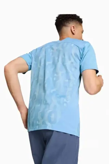 Футболка Puma Manchester City 24/25 Pre-Match - голубой