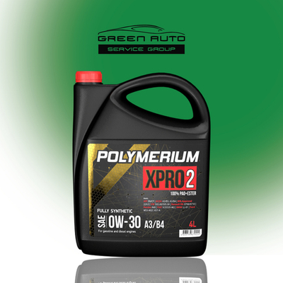 Моторное масло POLYMERIUM XPRO2 0W-30 A3/B4 PAO+ESTER 4л.