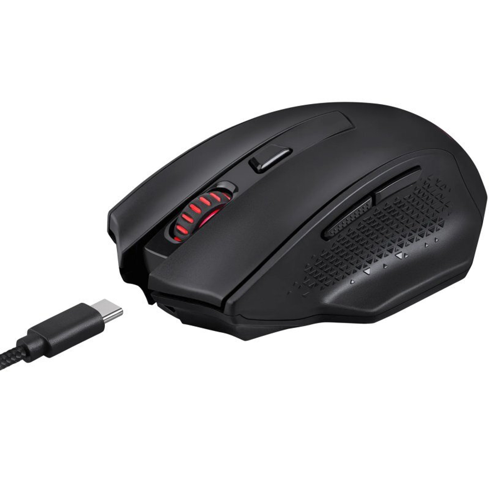 Мышь Redragon Woki, черная, (беспроводная 2.4 GHz, Bluetooth)