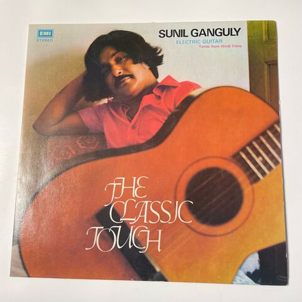 Винтажная виниловая пластинка LP Sunil Ganguly The Classic Touch (Индия 1980)