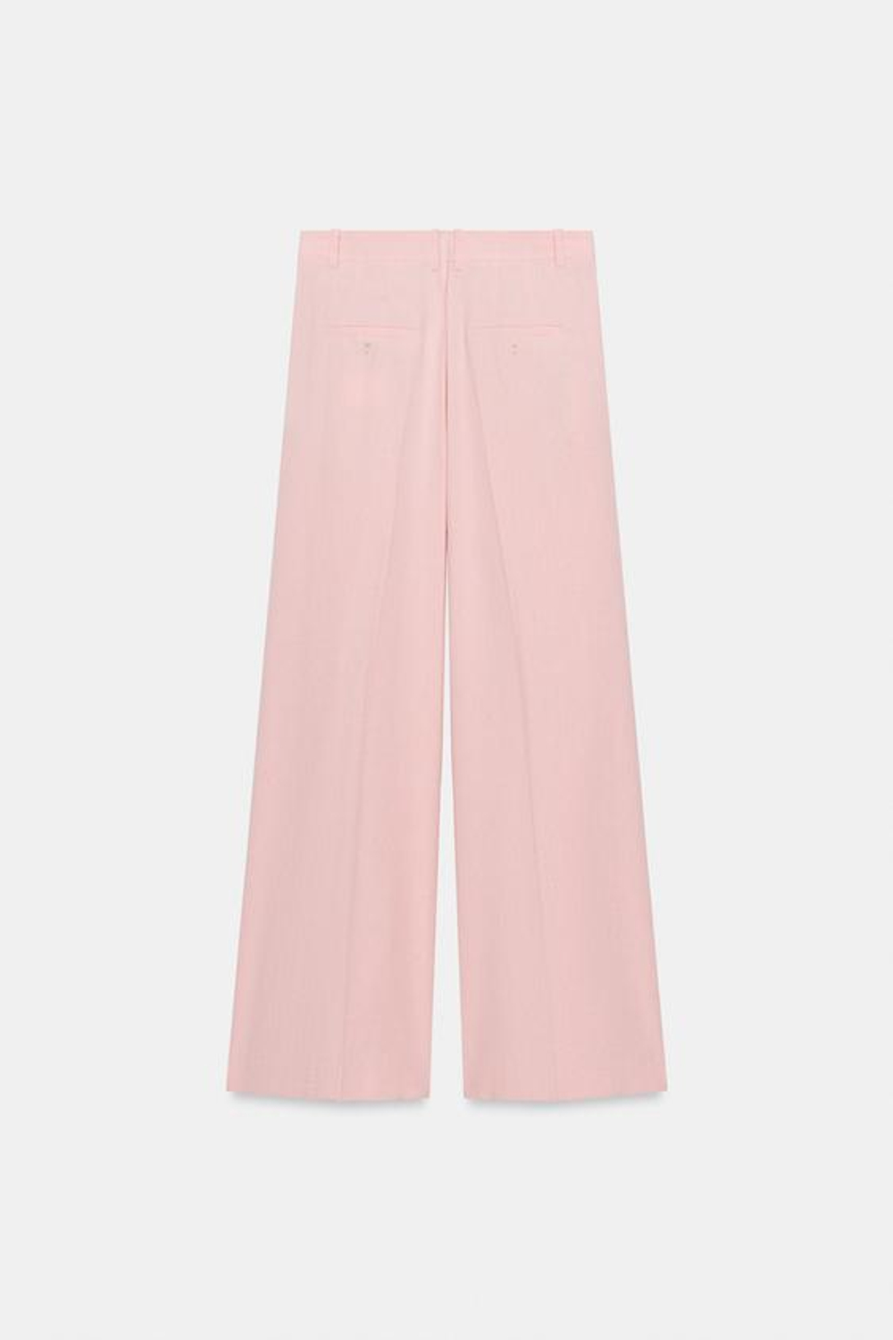 ZARA БРЮКИ С ЗАЩИПАМИ — ZW COLLECTION, РОЗОВЫЙ