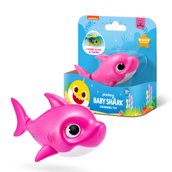 Интерактивная игрушка Robo Alive Baby Shark, розовый