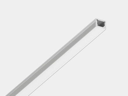 Накладной алюминиевый профиль Design LED LS1613, 2500 мм, анодированный, LS.1613-R