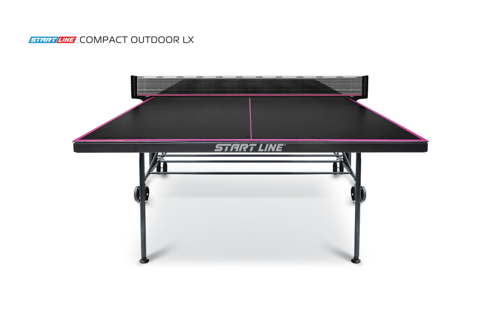 Стол теннисный Compact-2 LX Всепогодный 6 black
