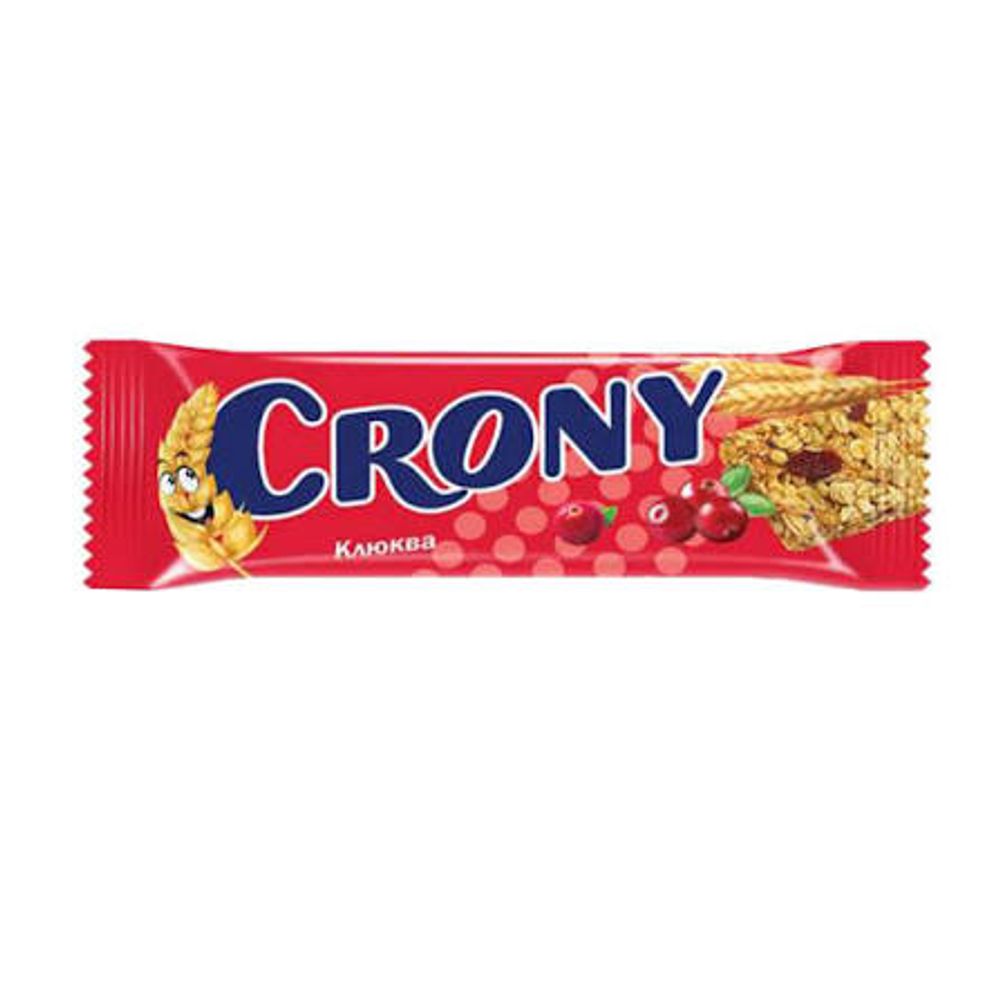 Батончик-мюсли Crony Клюква 50гр