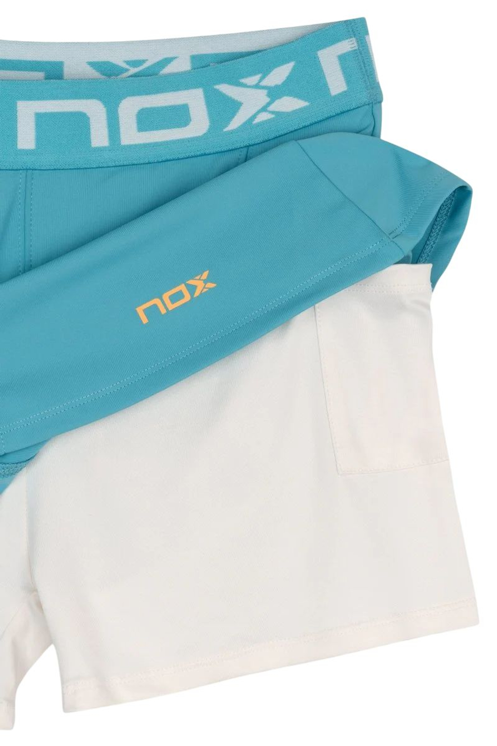Damska spodniczka tenisowa NOX Pro - turquoise
