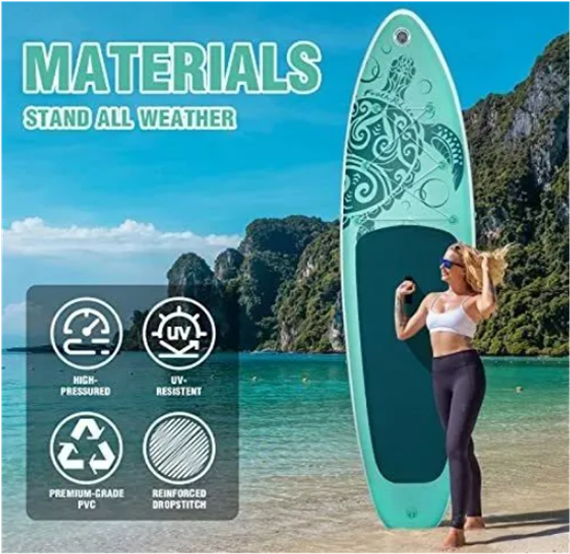 Сапборд Funwater Green Turtle 320 см