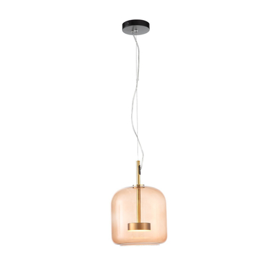 SL1053.273.01 Светильник подвесной ST-Luce Золотистый/Коричневый LED 1*6W 3000K