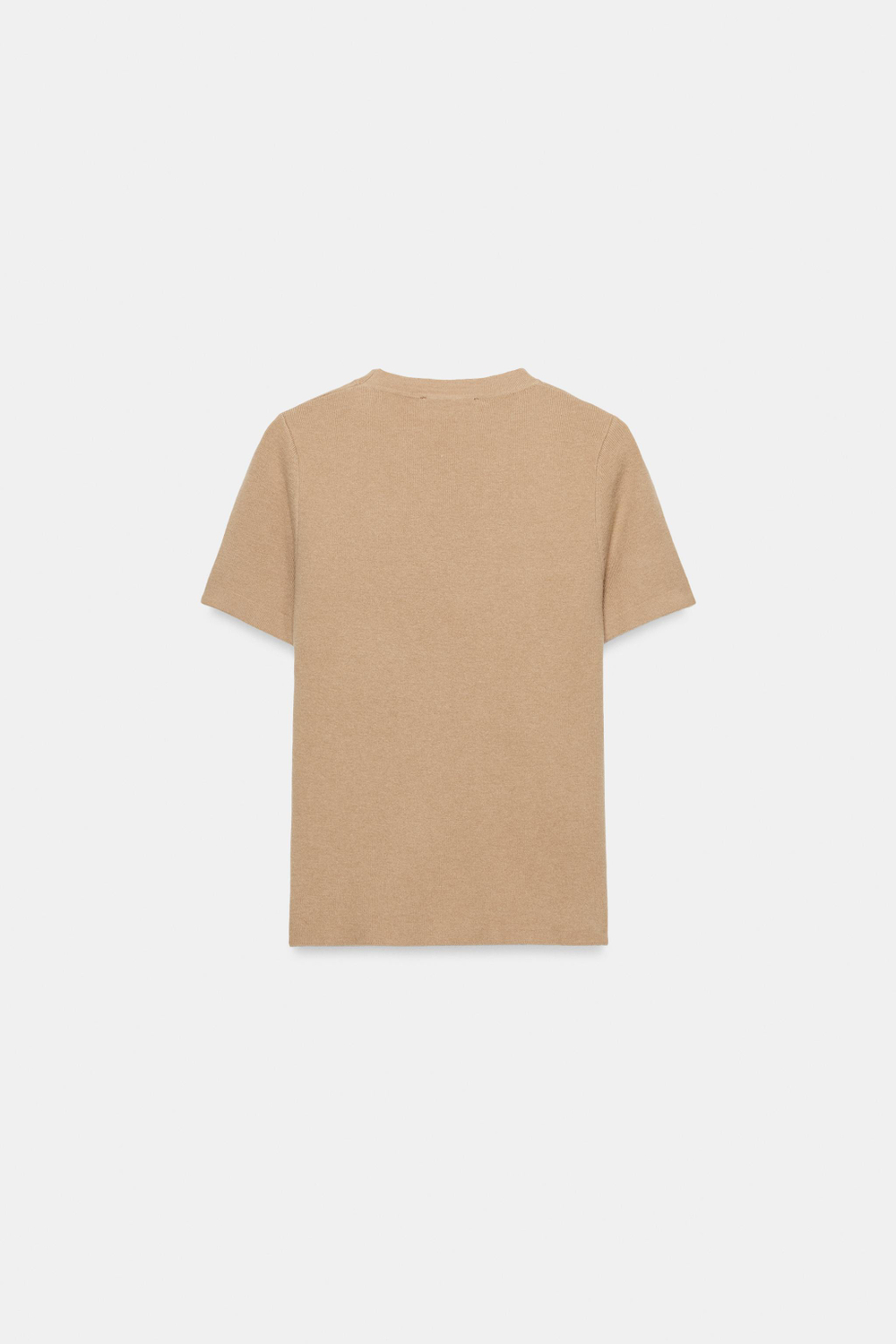 ТОП ИЗ МЯГКОГО ТРИКОТАЖА — ZARA