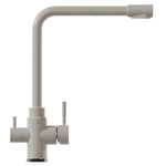 Смеситель для кухни 35к MIXLINE МЛ-ГС13 (ML-GS13) (331) белый с вых. для питьевого фильтра