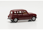 Автомобиль Renault R4, винно-красный