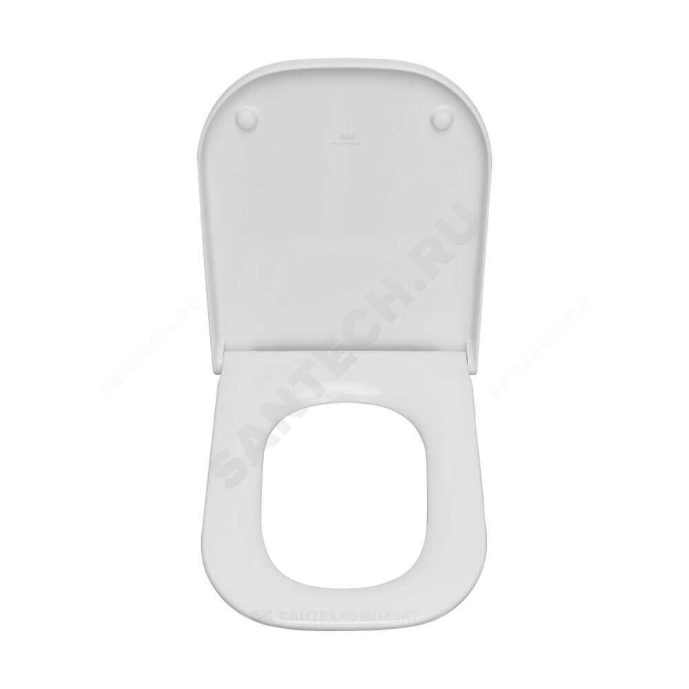 Сиденье для унитаза supralit микролифт белое The Gap Roca A80173200B