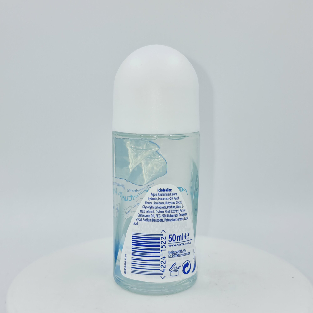 Антиперспирант шариковый NIVEA Fresh Natural с морскими экстрактами и маслом авокадо, 48 часов, 50 мл