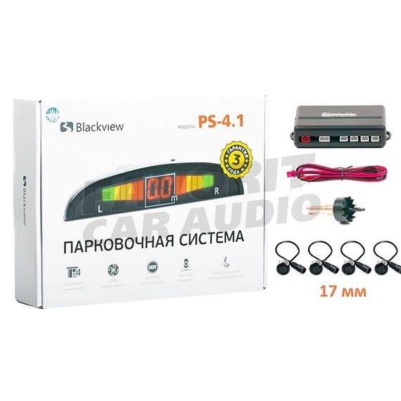 Парктроник Blackview PS-4.1-18 BLACK