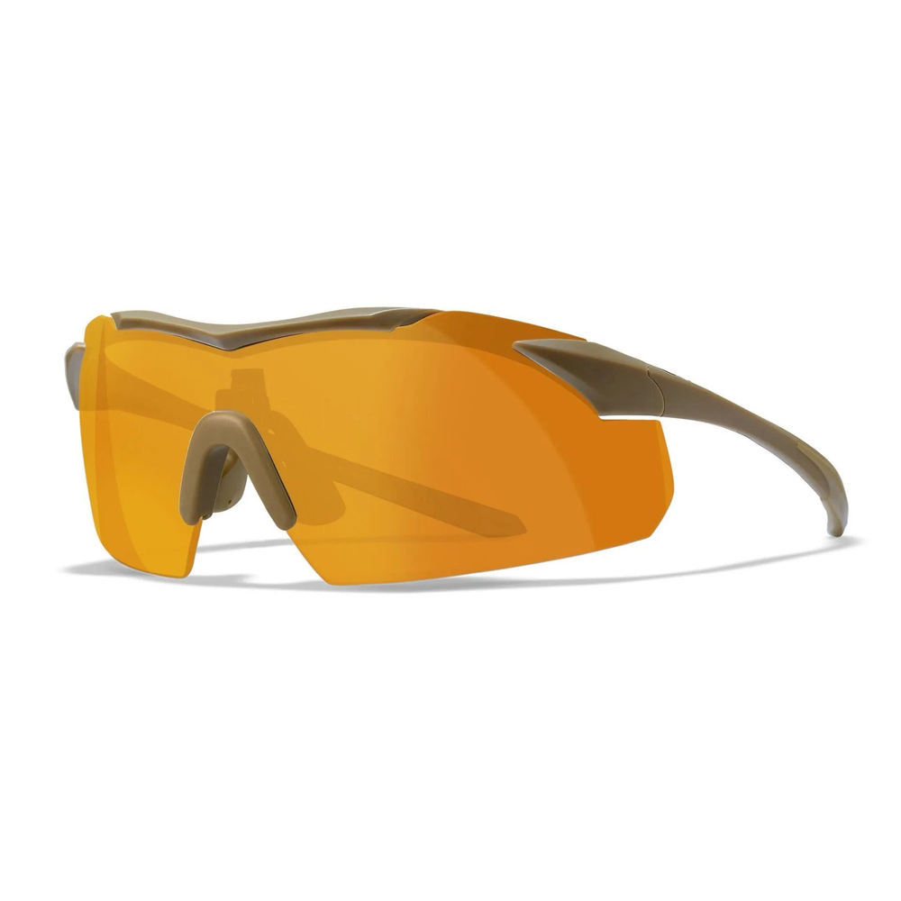 Очки солнцезащитные WILEY X Tactical sunglasses WX VAPOR set 3 lenses TAN frame