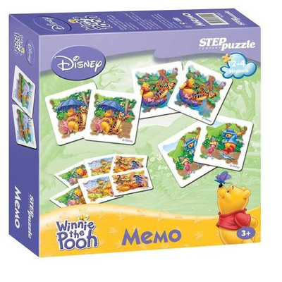 Настольная игра "Медвежонок Винни". Мемо (Disney) (Степ пазл)