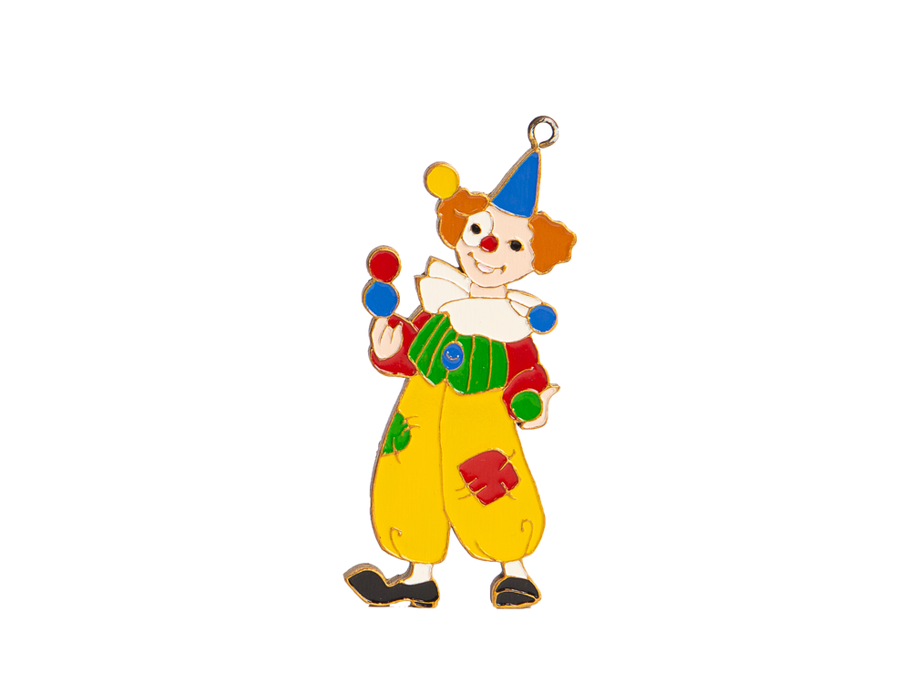 Новогодняя игрушка "Клоун"