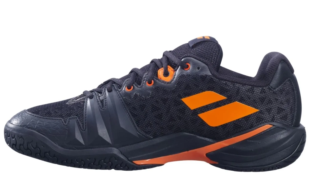 Мужские кроссовки для сквоша/бадминтона Babolat Shadow 4 - black/orange