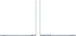 Ноутбук Apple MacBook Air A3241 M4 10 core 16Gb SSD256Gb/10 core GPU 15.3" Liquid Retina (2880x1864) macOS lt.blue WiFi BT Cam (MC7A4HN/A)