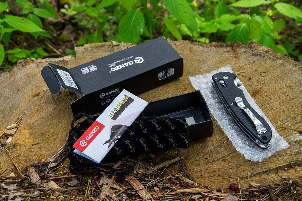 Нож Ganzo G740 зеленый, G740-GR