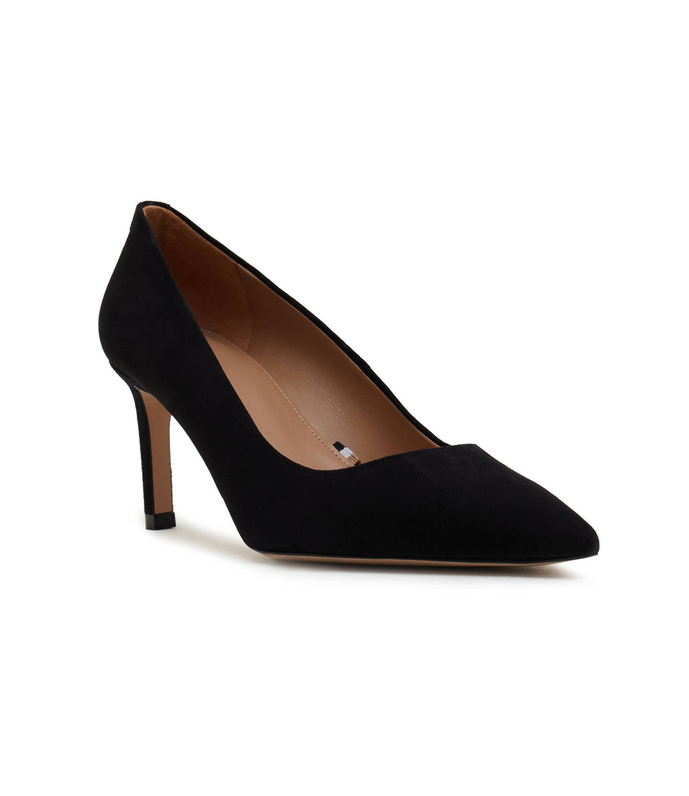 Кожаные туфли на шпильках janet pump 70 BOSS BLACK - черный(50498810)