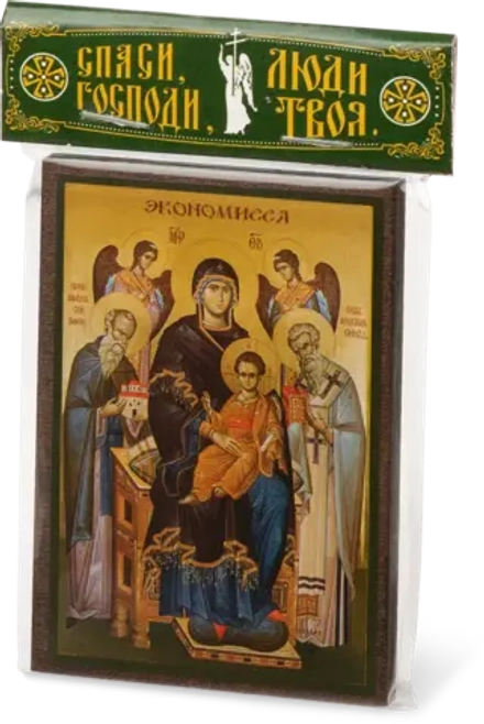 Икона БМ "Экономисса", вид 2, 6х9 на МДФ-6