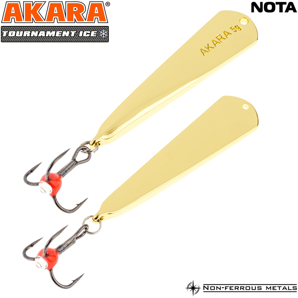 Блесна зимняя Akara Tournament Ice Nota 35 3 гр. Go