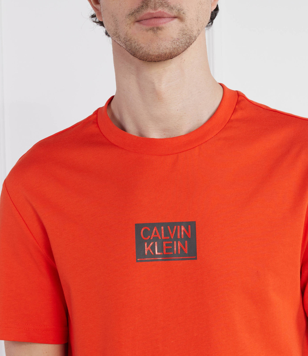 Футболка GLOSS STENCIL LOGO Calvin Klein - оранжевый(K10K111528)