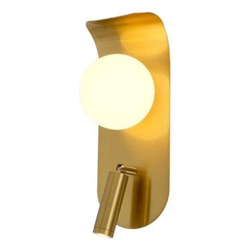Светильник настенный (Бра) LED 8W 3000K/G9 APL.345.11.02 латунь Zofka Aployt