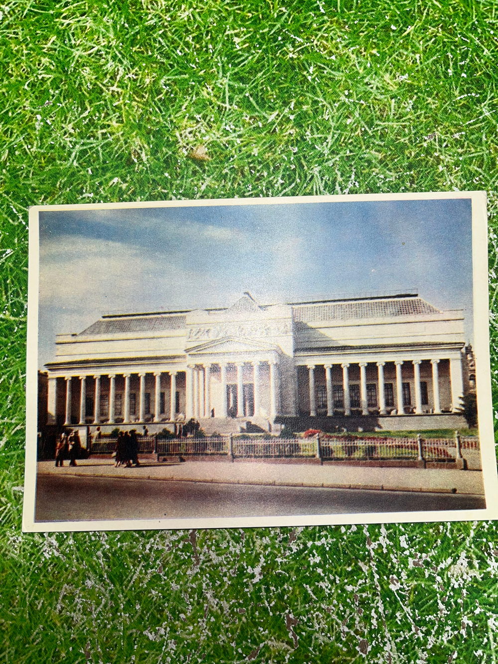 Открытка "СССР Останкино. Дворец-музей творчества крепостных", ИЗОГИЗ, 1959 год (чистая)