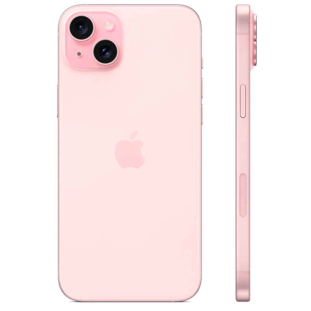 Смартфон Apple iPhone 15 Plus 512GB Dual Sim, Pink (Розовый)