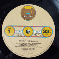Винтажная виниловая пластинка LP Foghat Tight Shoes (Germany 1980)