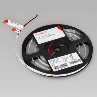 Лента RT-A60-8mm 24V Warm3000 CRI98 (7.2 W/m, IP20, 2835, 5m) (Arlight, Открытый)