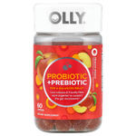 OLLY, жевательные таблетки с пробиотиками и пребиотиками, со вкусом персика, 60 жевательных таблеток